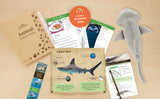 Bonnethead Shark Stuffed Animal edZOOcation™ Zoologist Box (Ages 6-8)