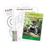 Gorilla Stuffed Animal edZOOcation™ Zookeeper Box (Ages 3-5)