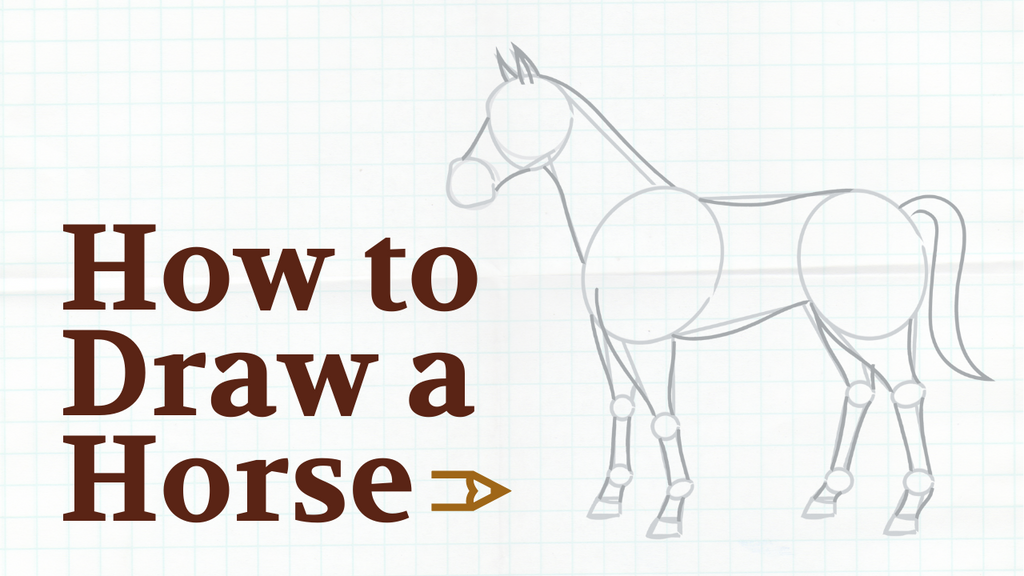 How to Draw Horses with Easy Step by Step Drawing Lessons | How to Draw Step  by Step Drawing Tutorials