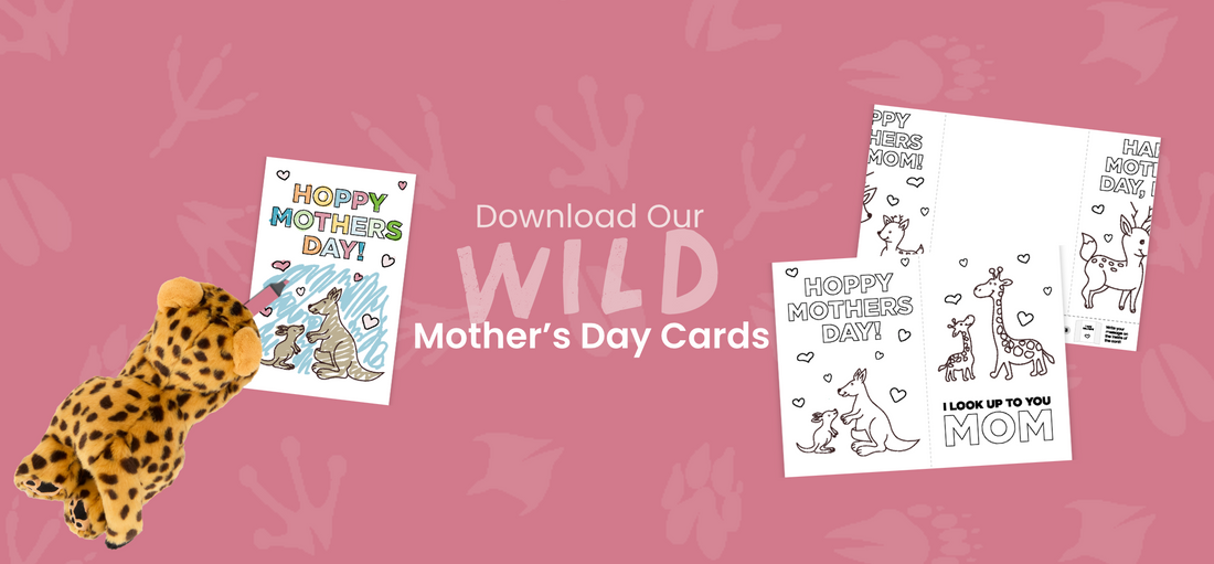 Downloadable Wildlife Mother’s Day Cards
