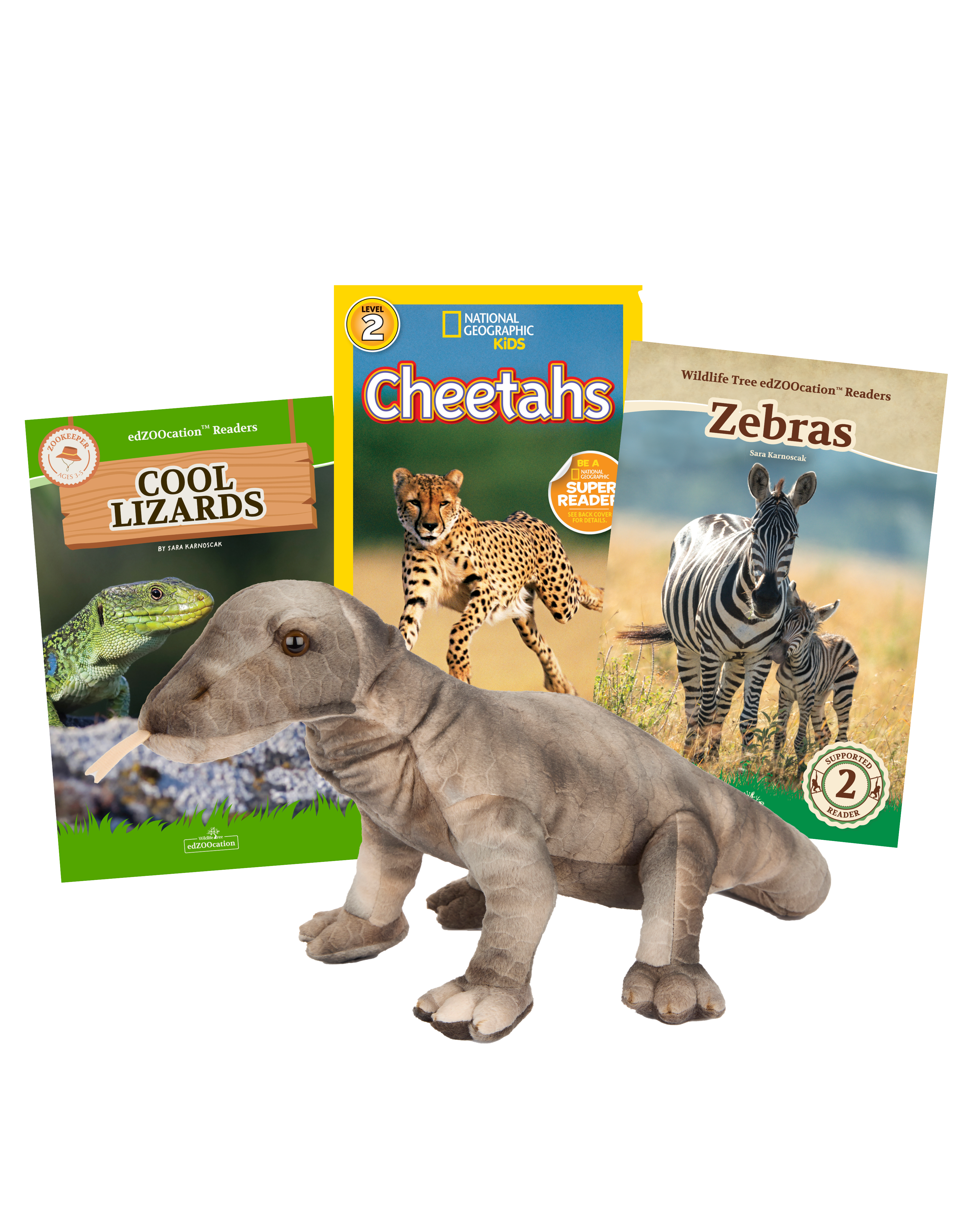 Scales and Stories Bundle – Plush and Books