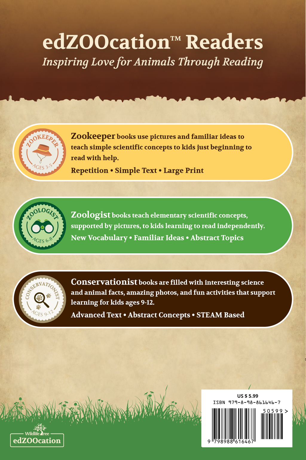 A-MAZE-ING Bears Wildlife Tree edZOOcation™ Readers Book (Pre-Reader) - Paperback