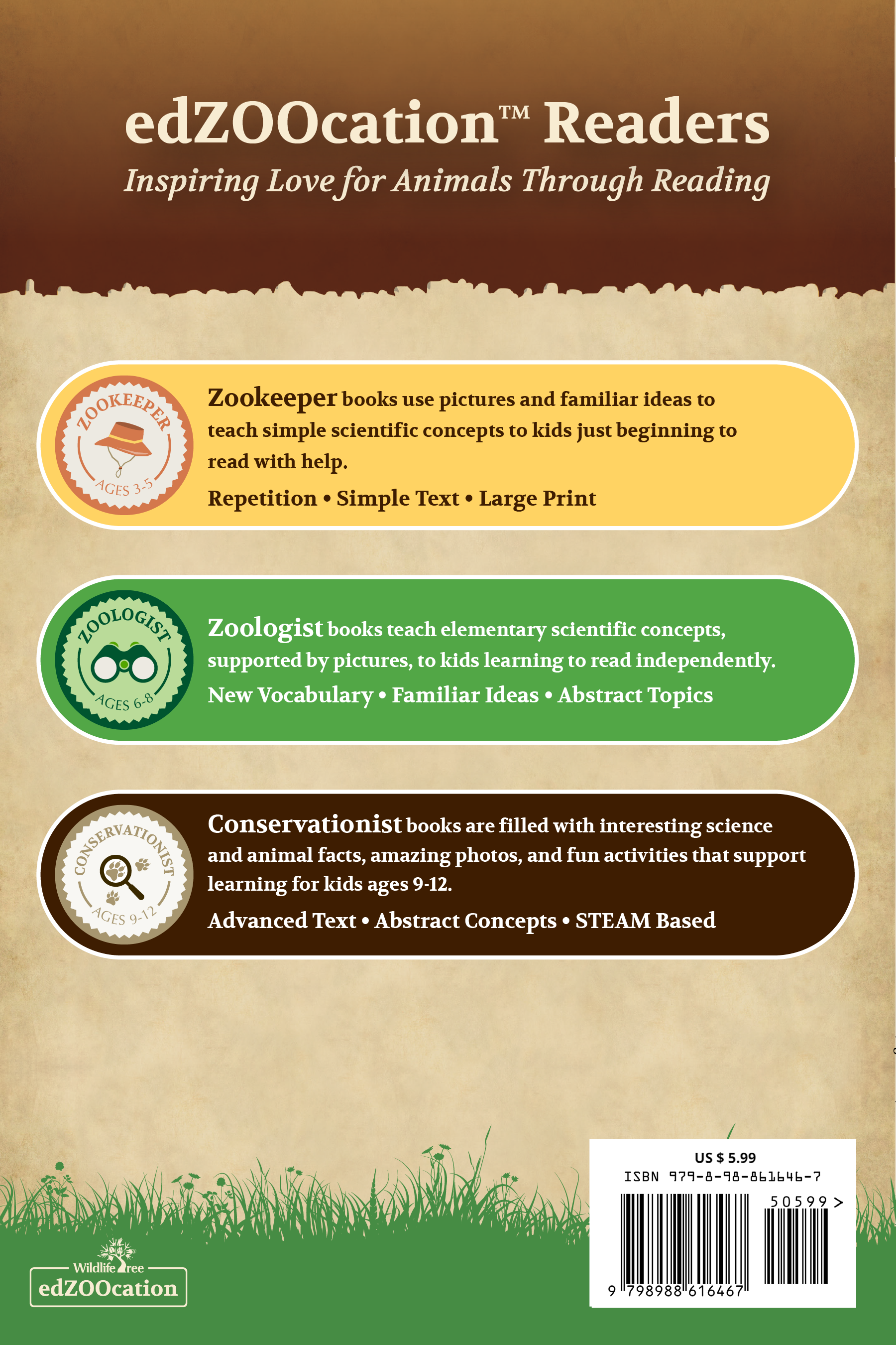 A-MAZE-ING Bears Wildlife Tree edZOOcation™ Readers Book (Pre-Reader) - Paperback