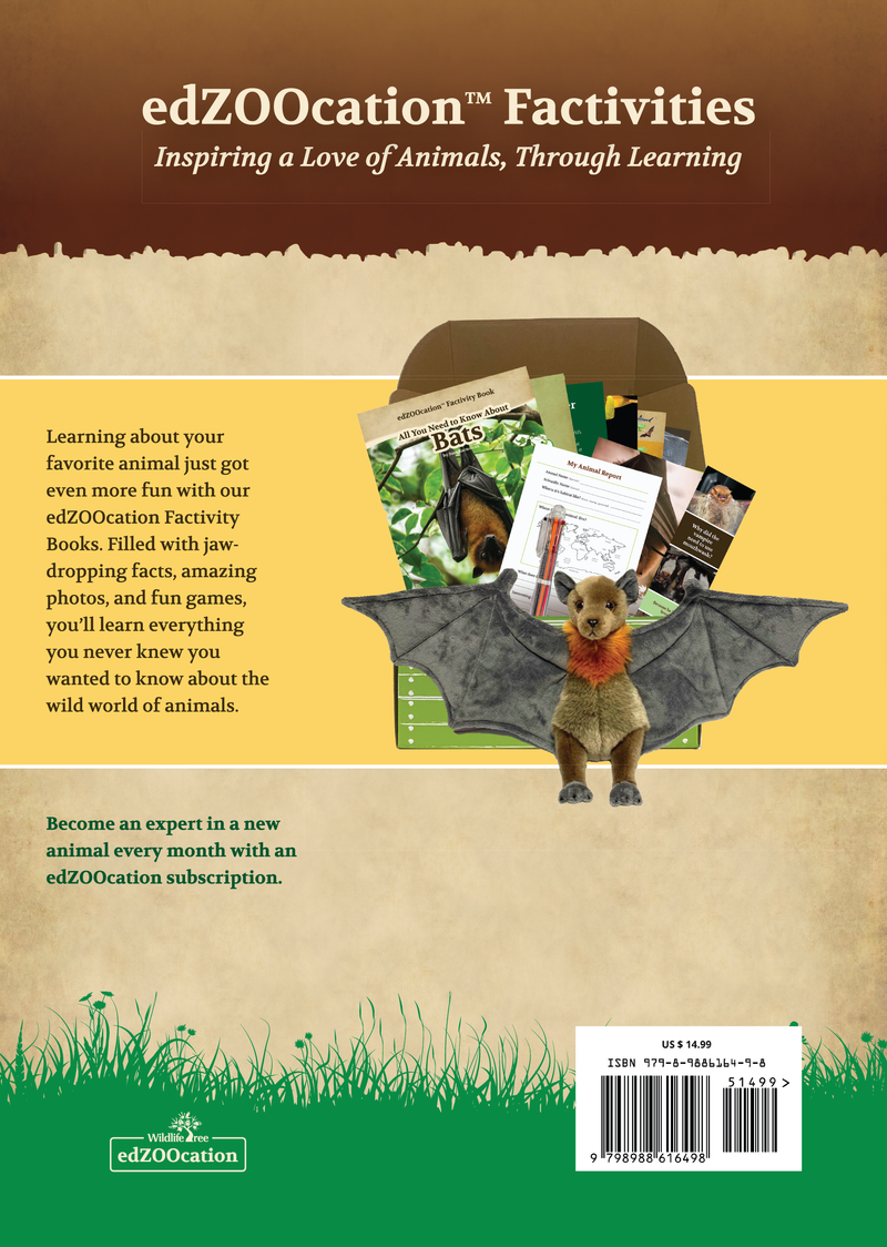 All You Need to Know About Bears edZOOcation™ Factivity Book - eBook Digital Download