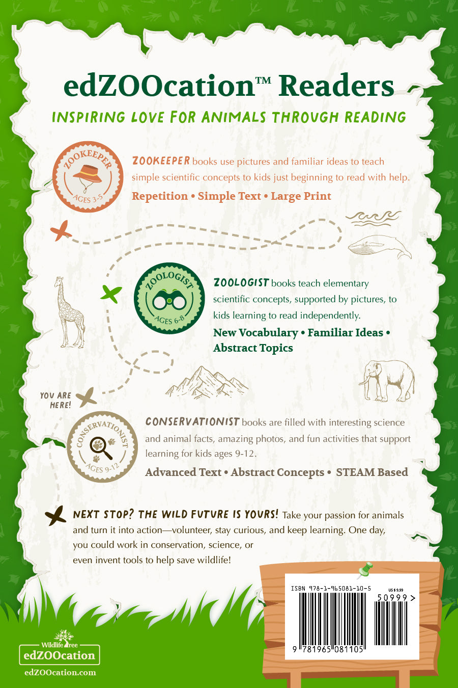 All You Need to Know About Cheetahs edZOOcation Conservationist Book - Paperback