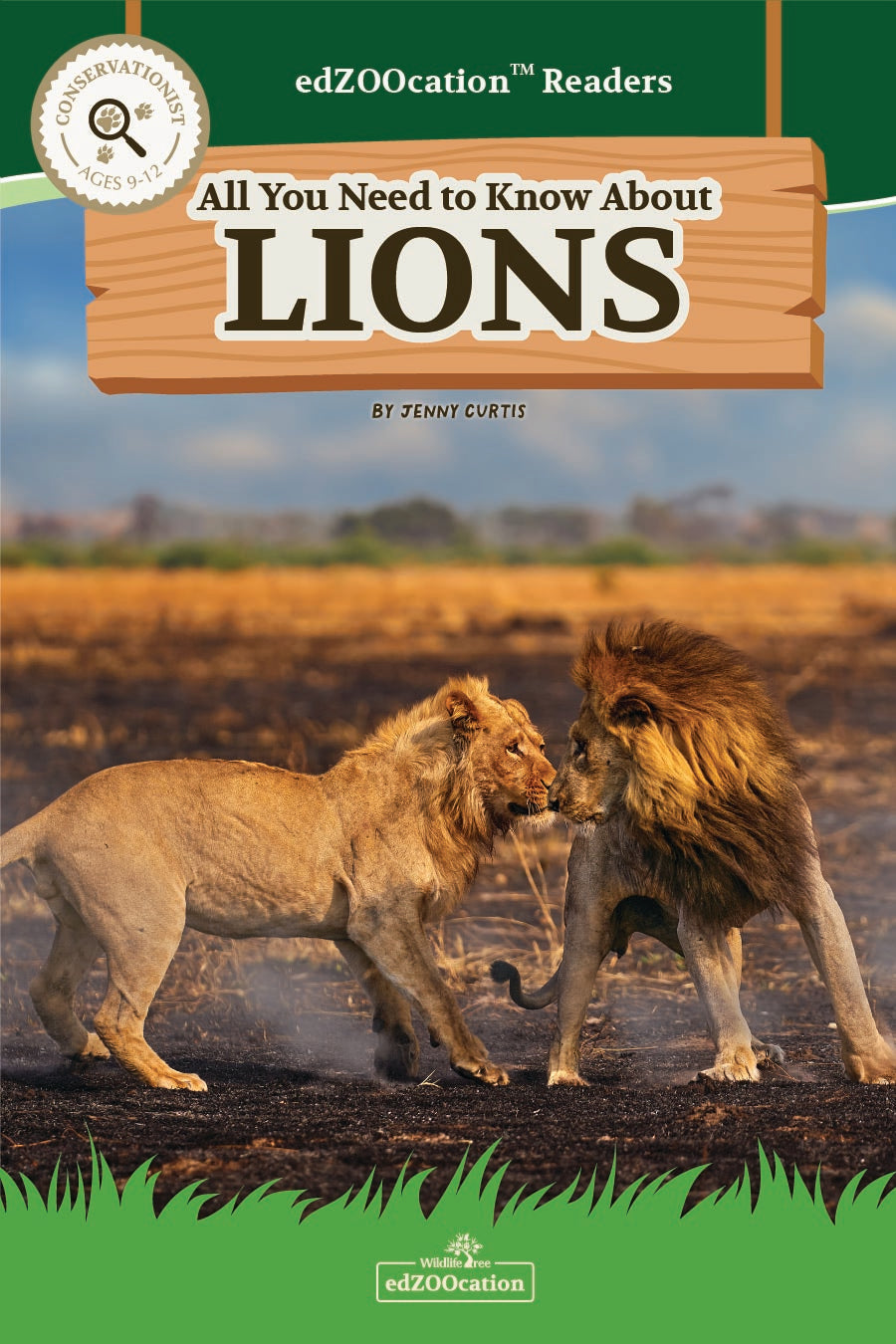 All You Need to Know About Lions edZOOcation Conservationist Book - Paperback