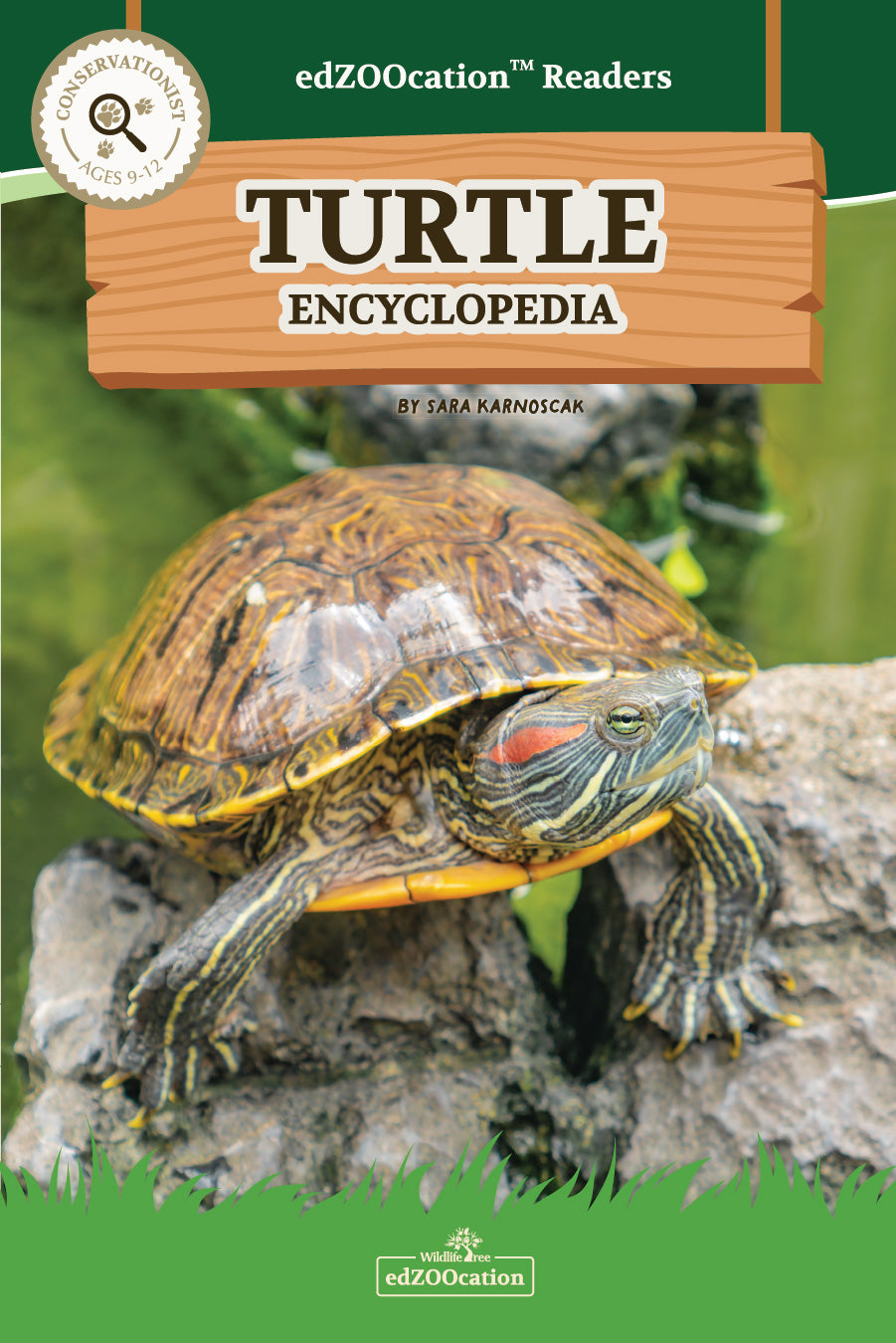 Turtles edZOOcation Encyclopedia Conservationist Book - Paperback