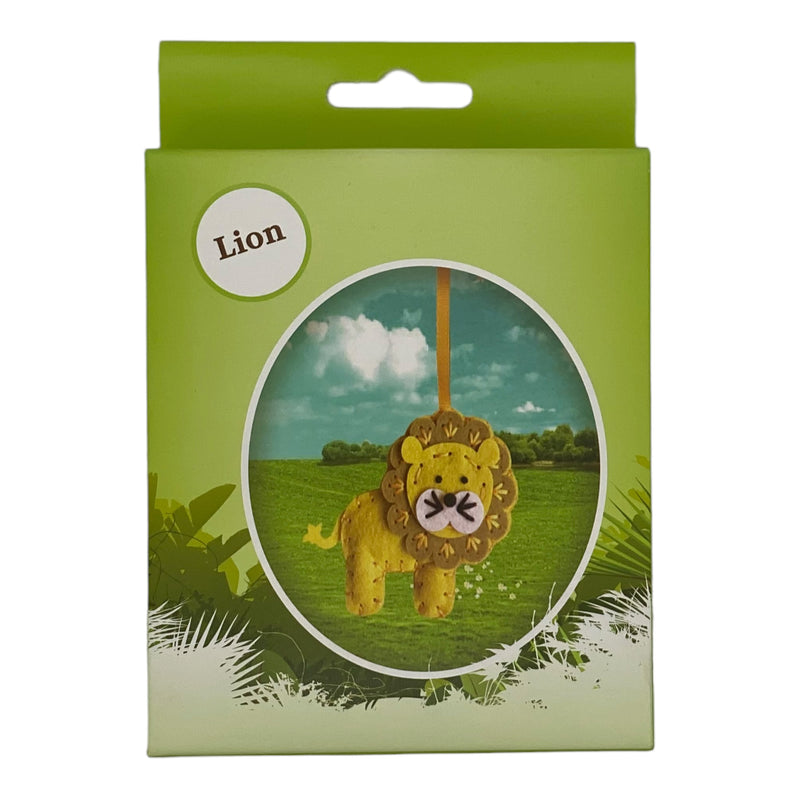 Lion Sewing Kit: Craft Your Own Roaring Companion Overview: