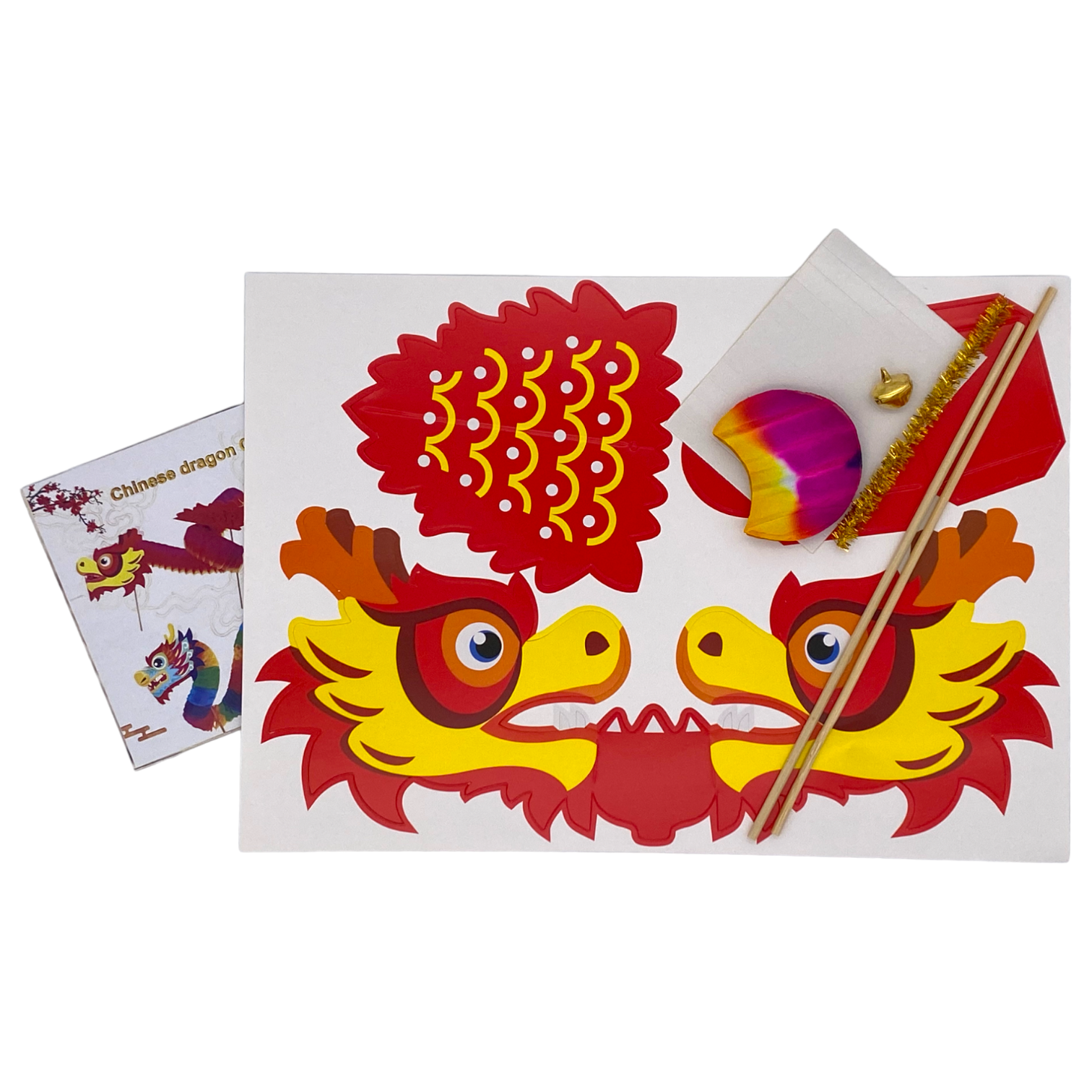 Accordion Dragon Craft Kit Zookeeper