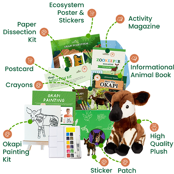 edZOOcation™ Zookeeper Box (Age 3-5) - 3 Months