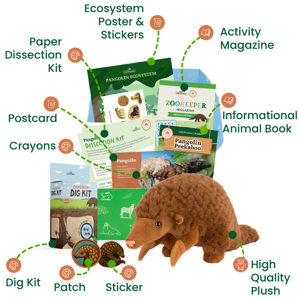 edZOOcation™ Zookeeper Box (Age 3-5) - 6 Months