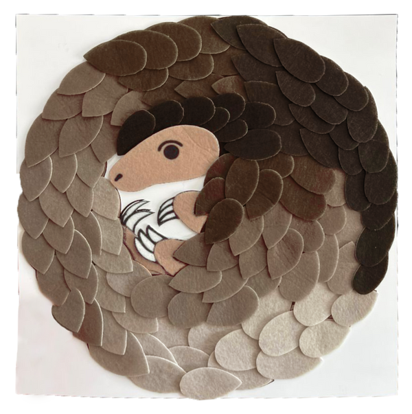 Pangolin Felt Art Kit