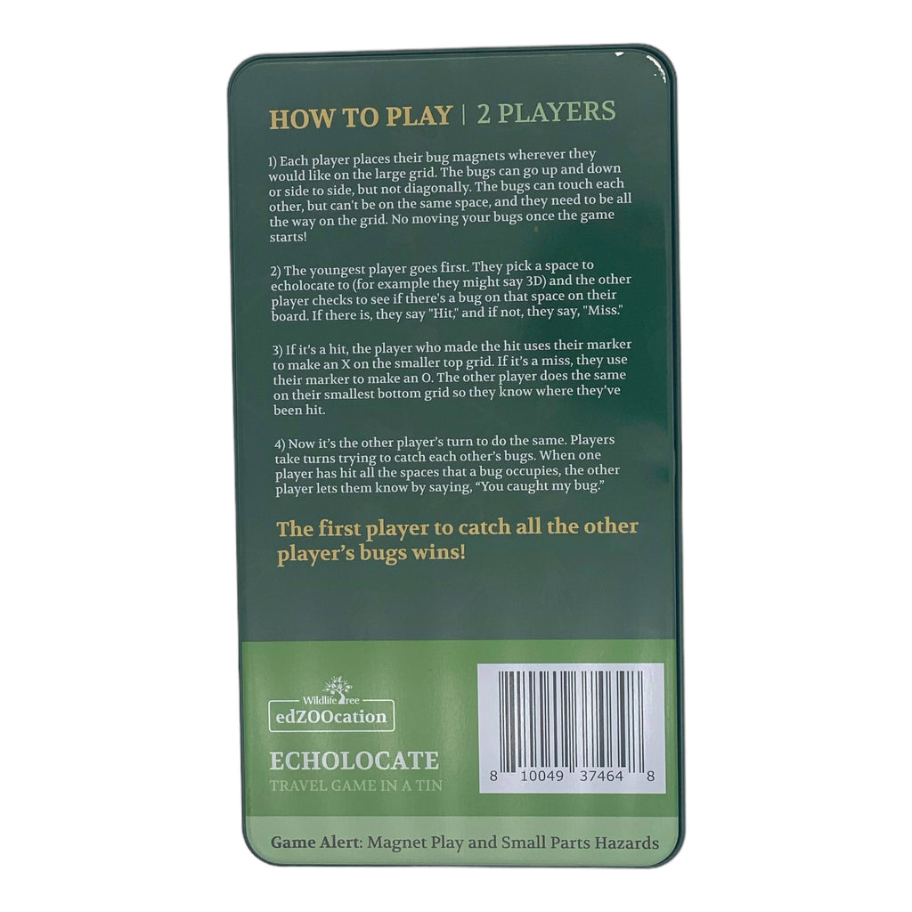 Bat Echolocation Travel Game Tin (All Ages)