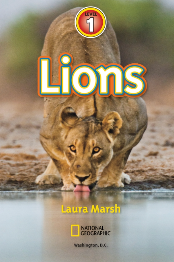 Lions National Geographic Kids Readers Book (Level 1)