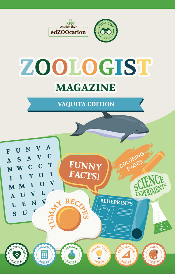 edZOOcation™ Zoologist Activity Magazine - Dolphin Edition