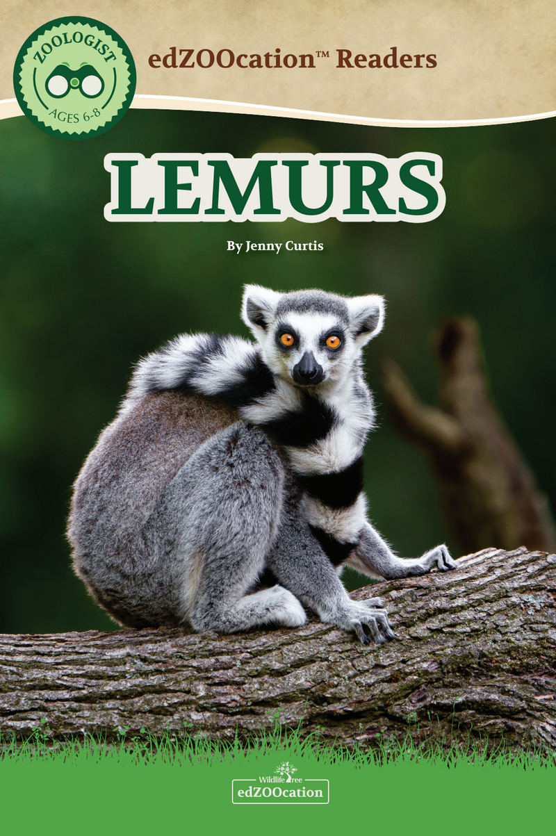 Lemurs edZOOcation Zoologist Book - Paperback