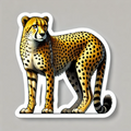 Decal Sticker: Cheetah