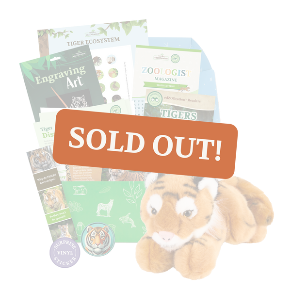 SOLD OUT edZOOcation™ Zoologist Box (Age 6-8)