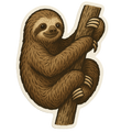 Decal Sticker: Sloth