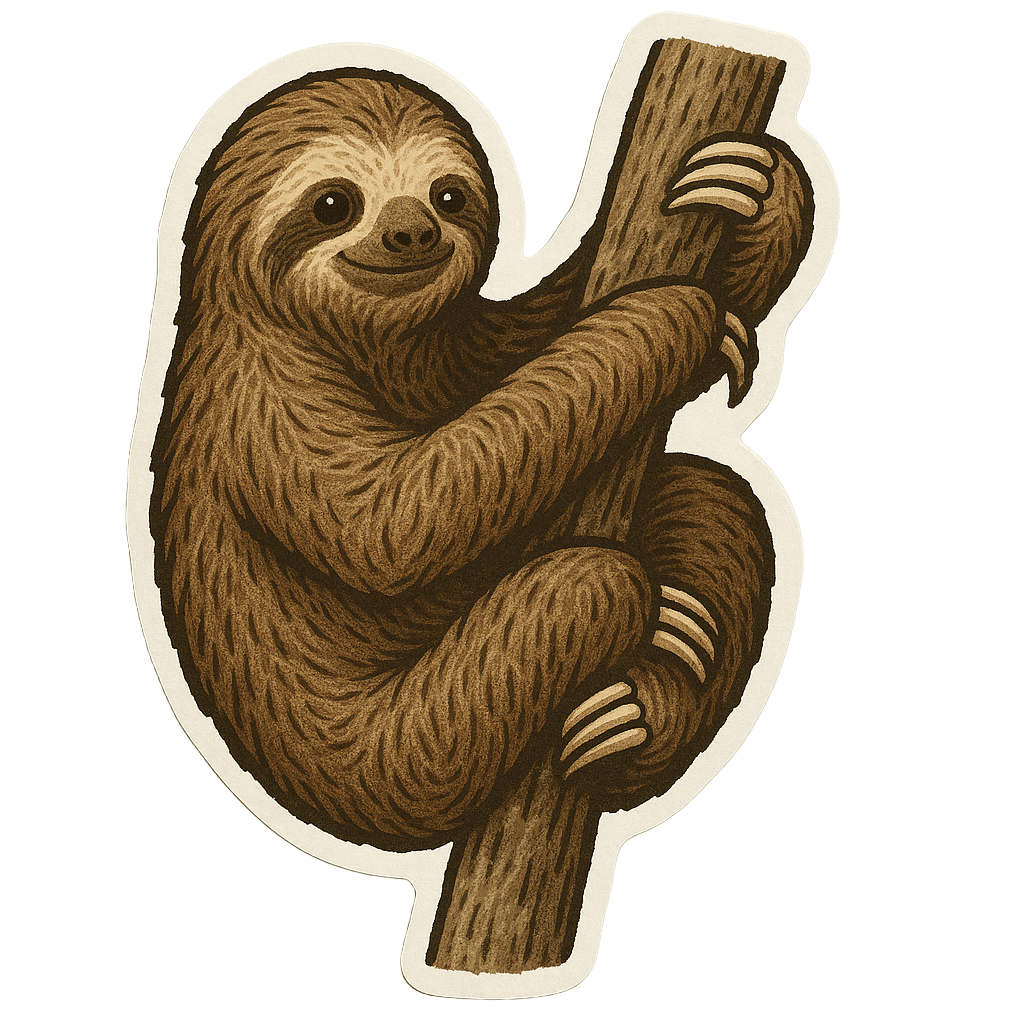 Decal Sticker: Sloth