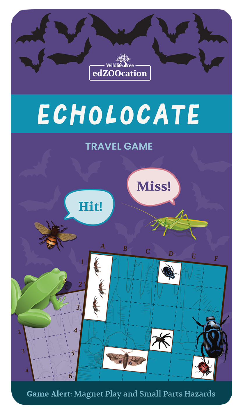 Bat Echolocation Travel Game Tin (All Ages)