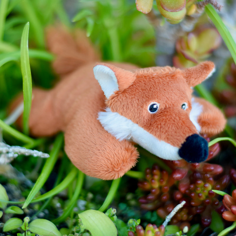 4" Mini Stuffed Red Fox