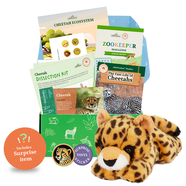 edZOOcation™ Zookeeper Box (Age 3-5) - 3 Months