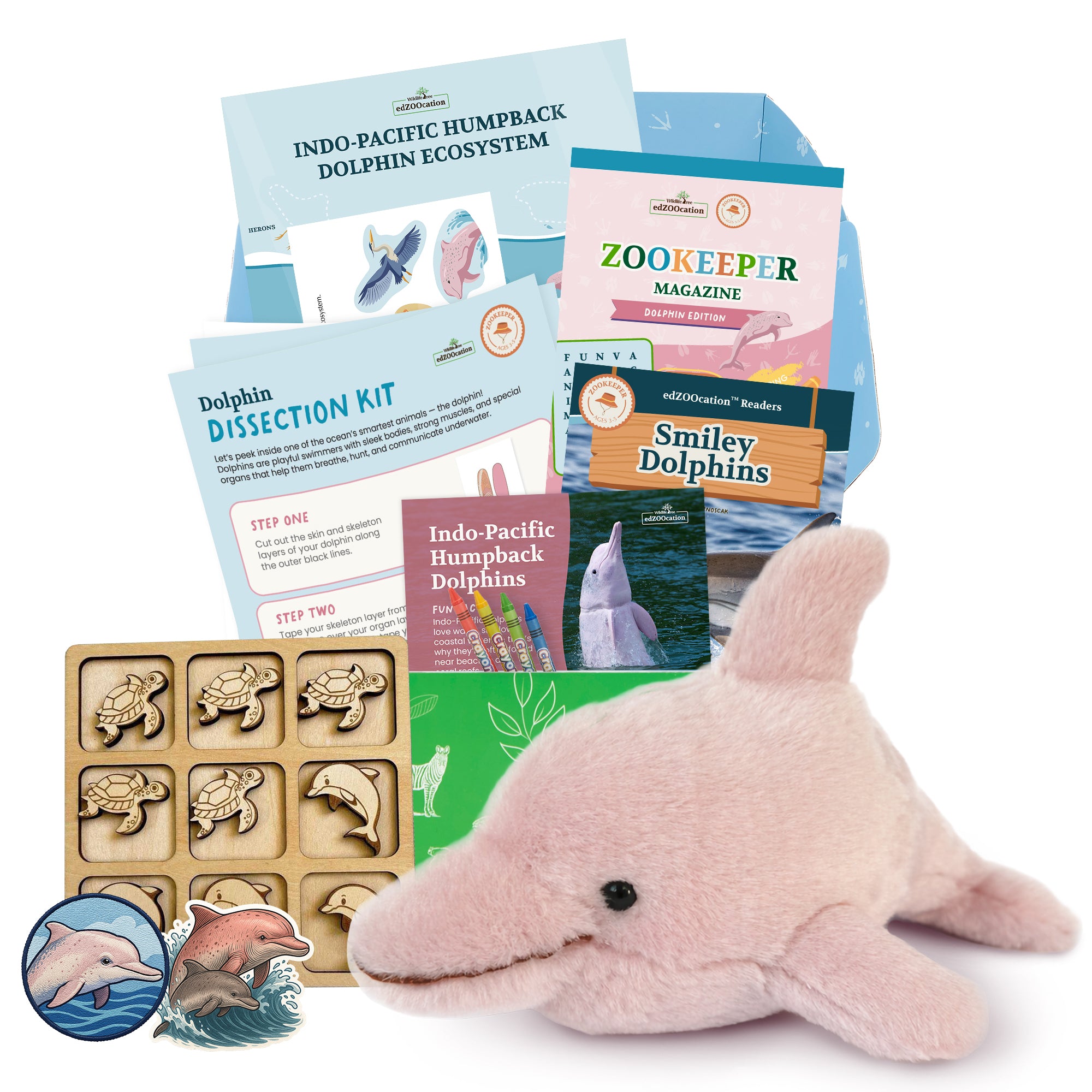 Dolphin Zookeeper Box (Ages 3-5)