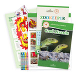 Komodo Dragon Stuffed Animal edZOOcation™ Zookeeper Box (Ages 3-5)