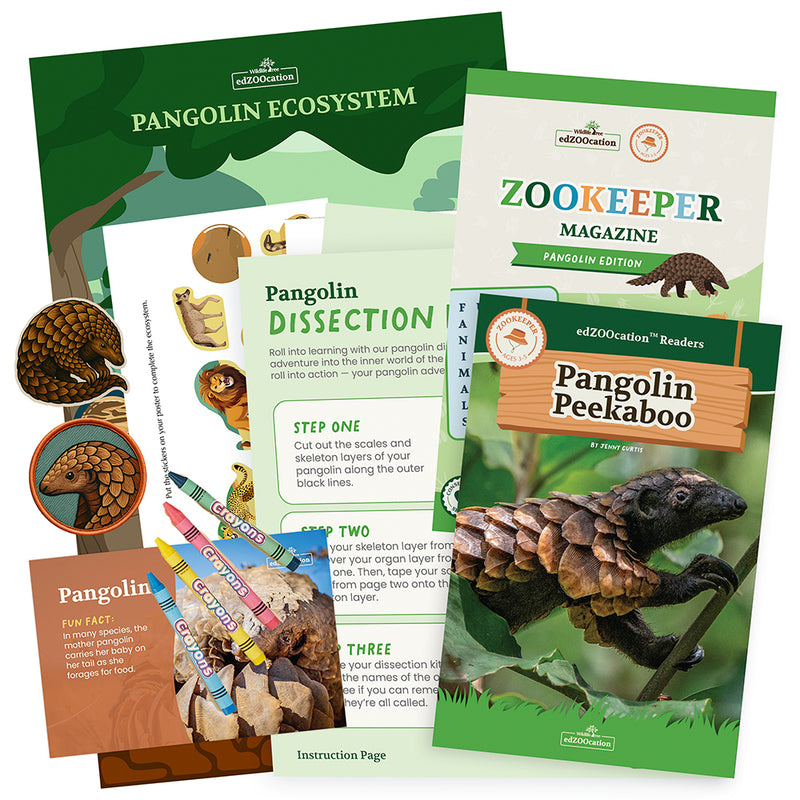 edZOOcation™ Zookeeper Box (Age 3-5) - Monthly Box
