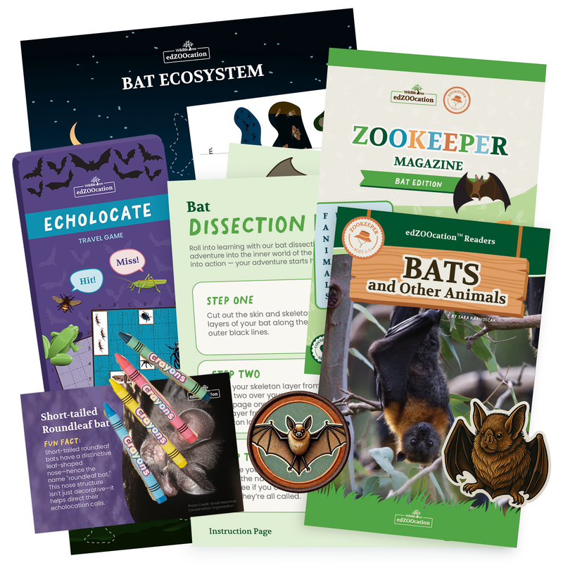edZOOcation™ Zookeeper Box (Age 3-5) - Monthly Box