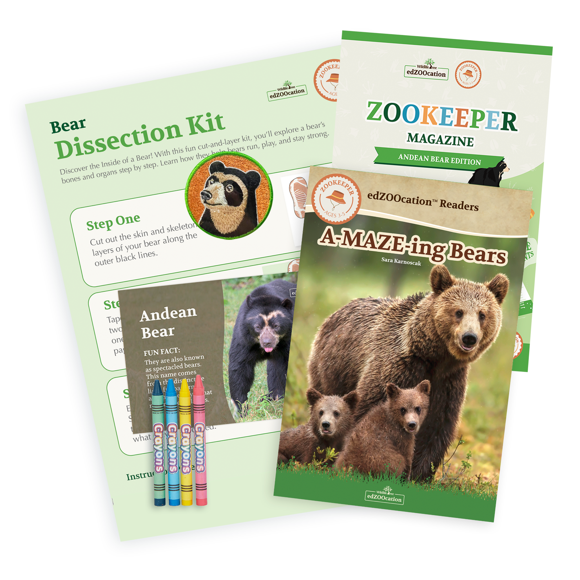 Bear Zookeeper Box (Ages 3-5)