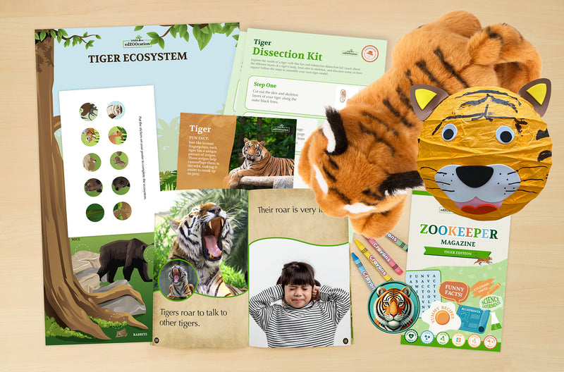 edZOOcation™ Zookeeper Box (Age 3-5) - Monthly Box