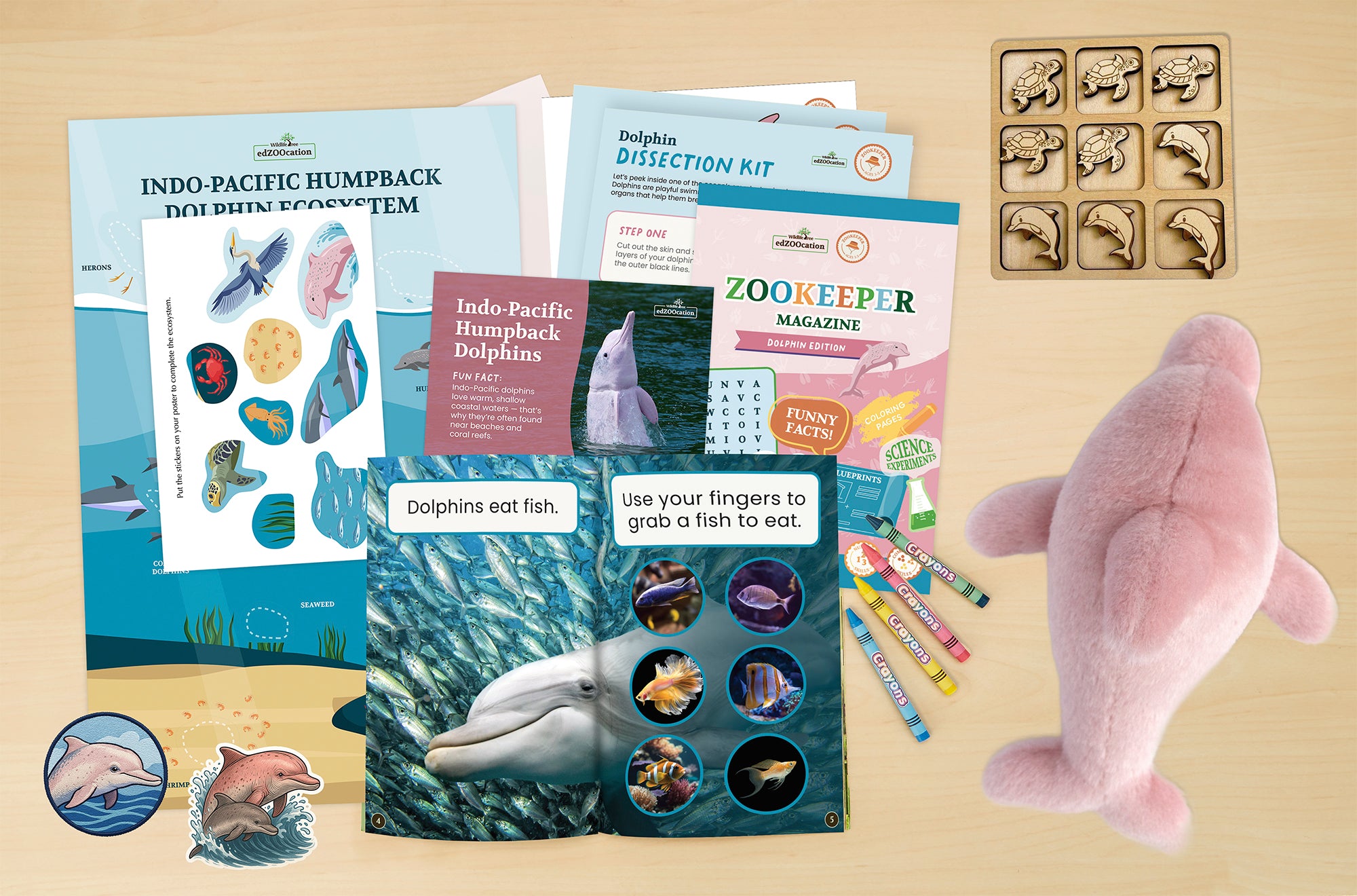 Dolphin Zookeeper Box (Ages 3-5)