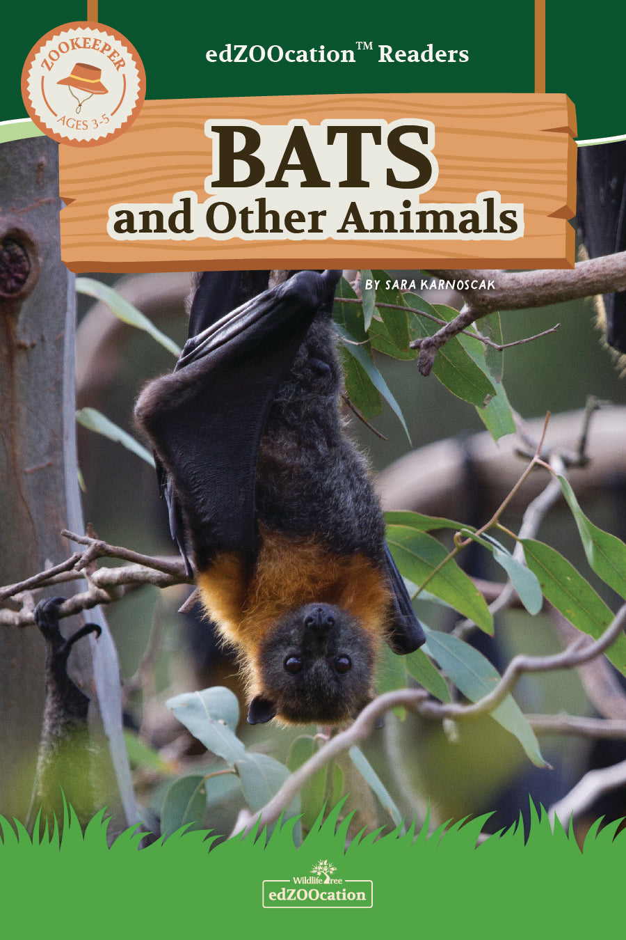Bats & Other Animals Wildlife Tree edZOOcation™ Readers Book (Pre-Reader) - Paperback