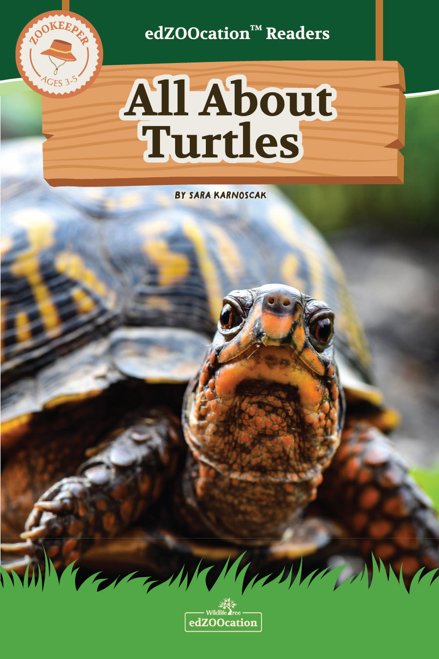 All About Turtles edZOOcation Zookeeper Book - Paperback