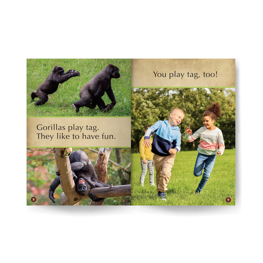Gorillas and You Wildlife Tree edZOOcation™ Readers Book (Pre-Reader) - Paperback