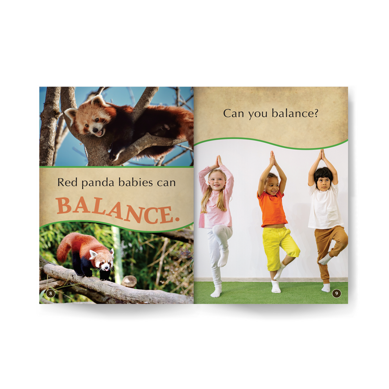 Red Panda Babies Wildlife Tree edZOOcation™ Readers Book (Pre-Reader)- Paperback