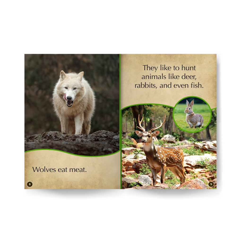 Wonderful Wolves edZOOcation Zookeeper Book - Paperback