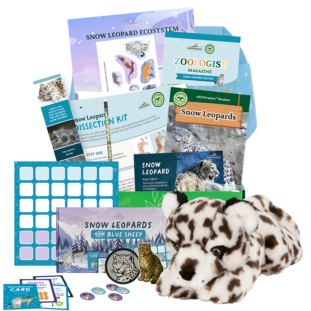edZOOcation™ Zoologist Box (Age 6-8) - Monthly Box
