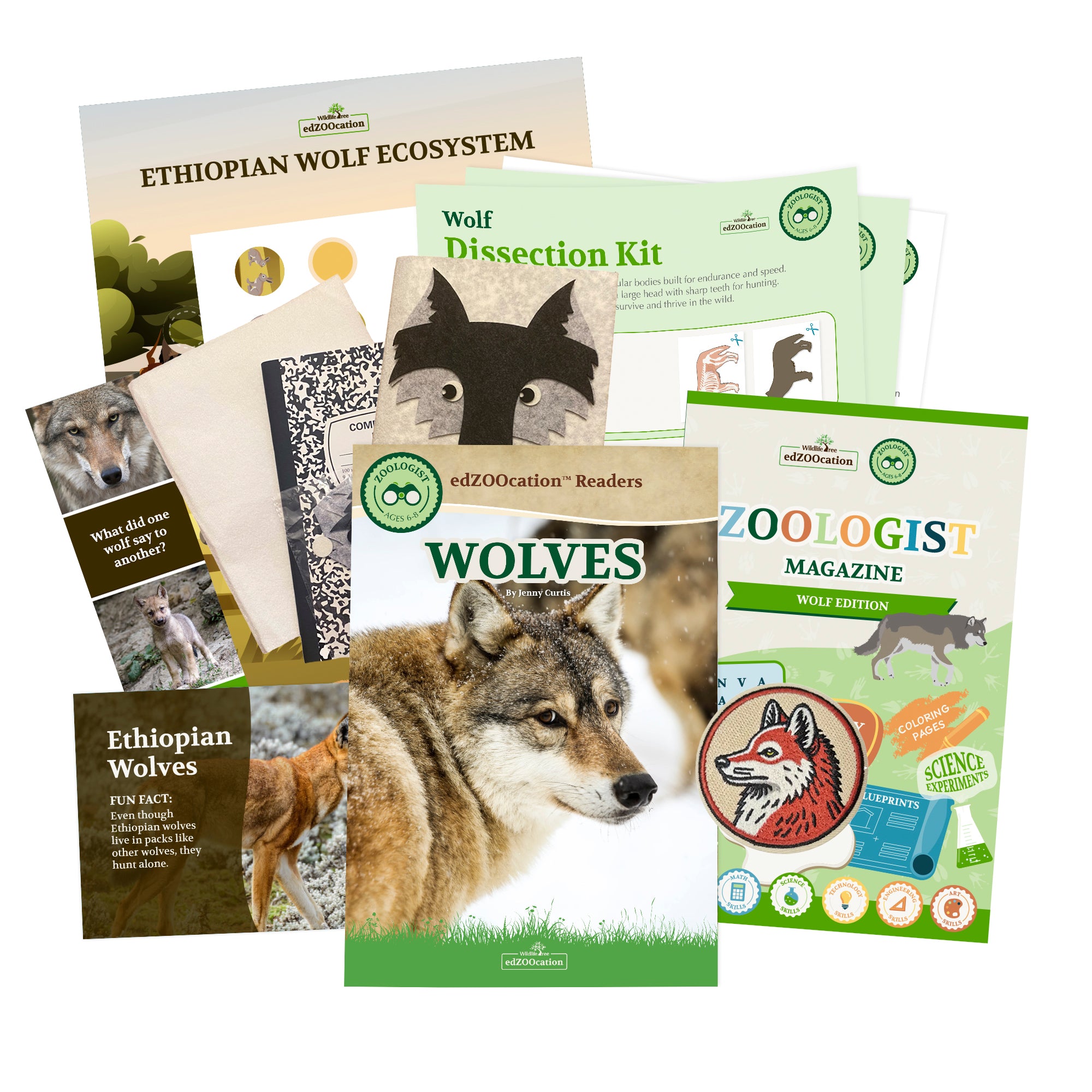 Wolf Zoologist Box (Ages 6-8)
