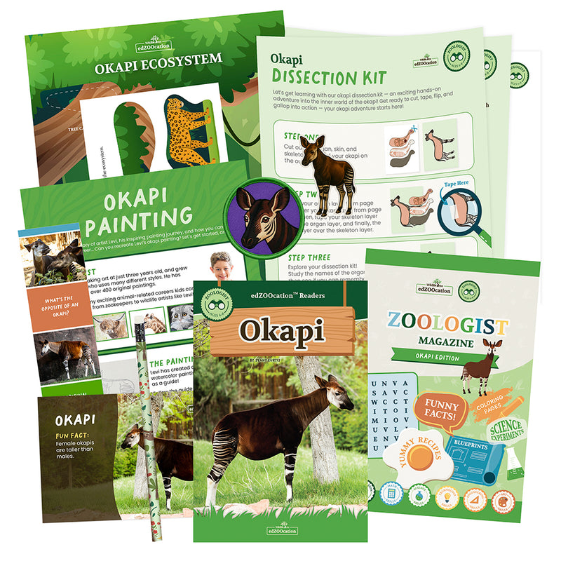 edZOOcation™ Zoologist Box (Age 6-8) - 6 Months