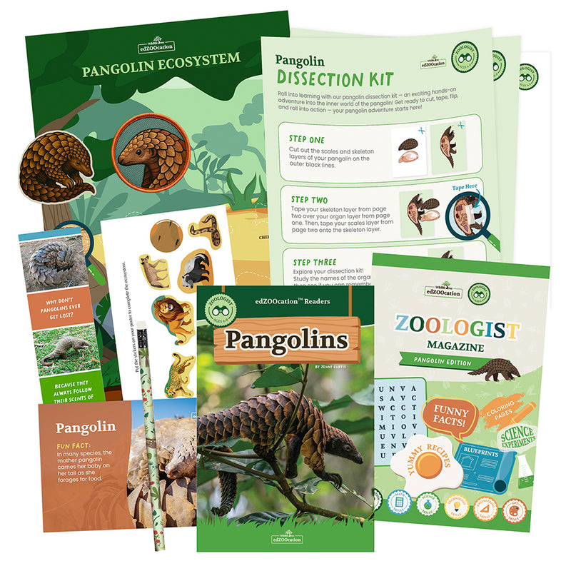 edZOOcation™ Zoologist Box (Age 6-8) - Monthly Box