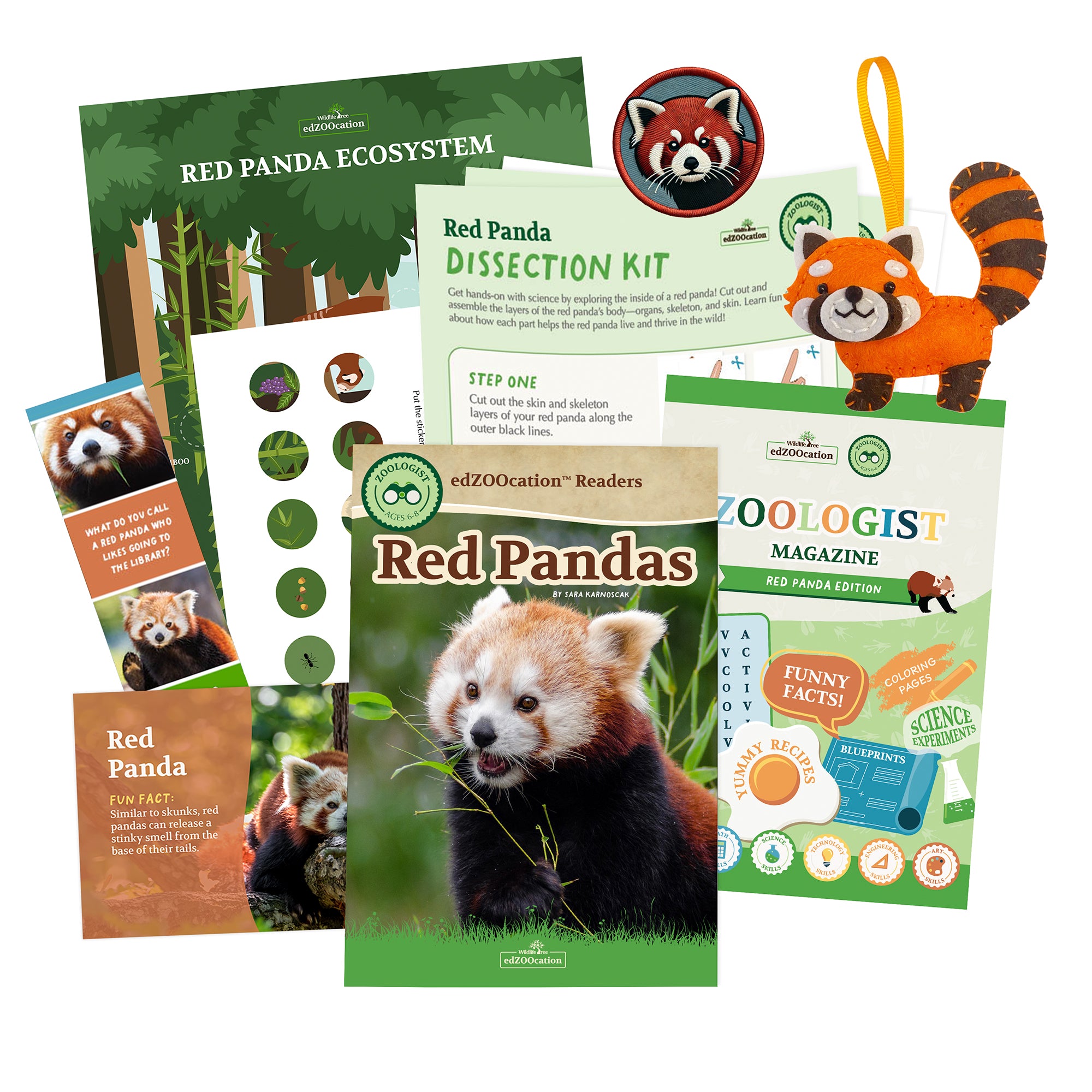 Red Panda Zoologist Box (Ages 6-8)