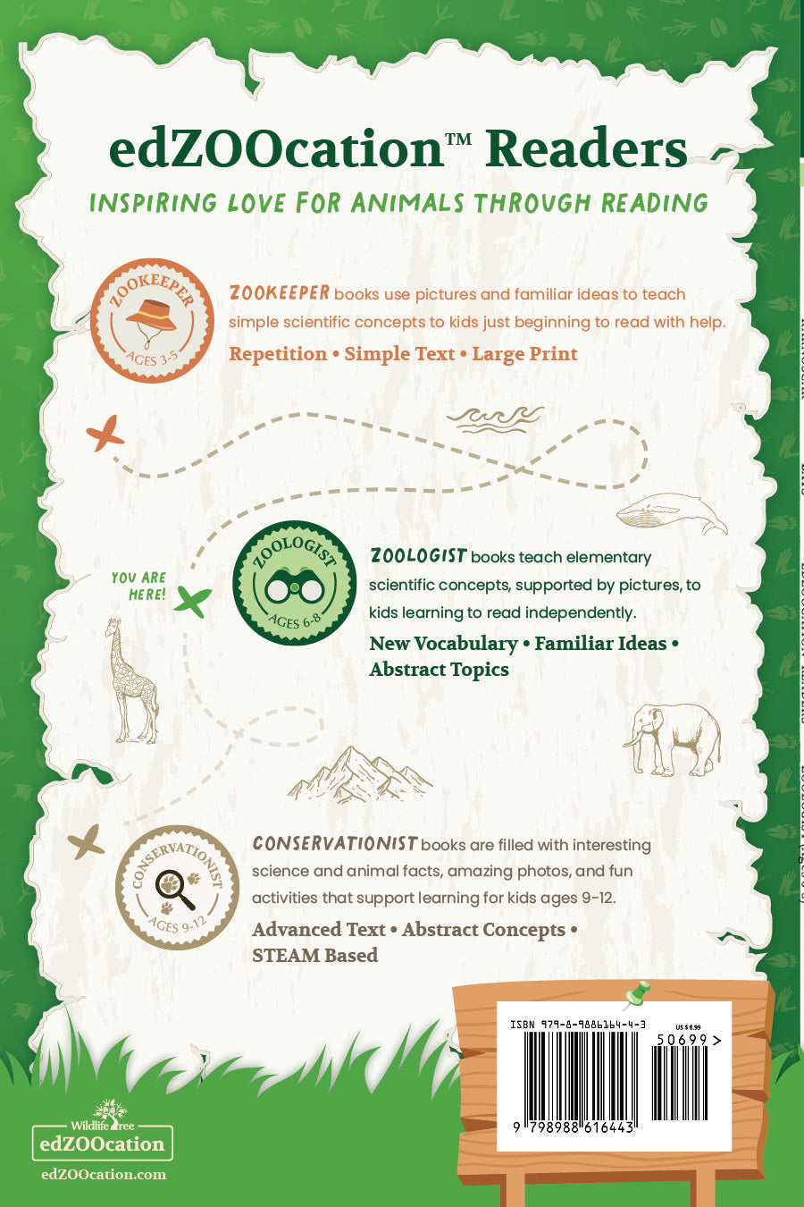 Bats Wildlife Tree edZOOcation™ Readers Book (Level 2) - Paperback