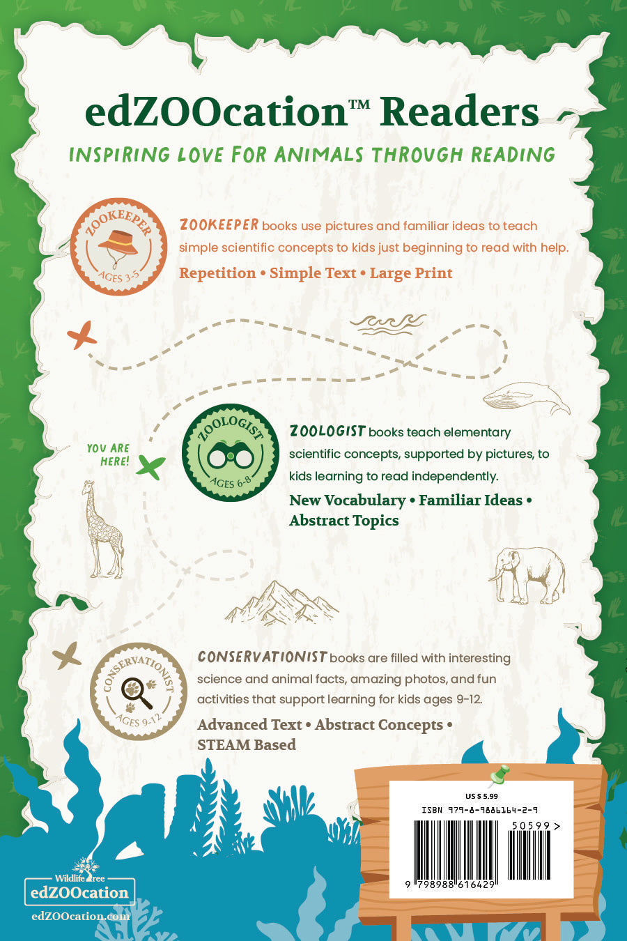 Sea Stars edZOOcation Zoologist Book - Paperback