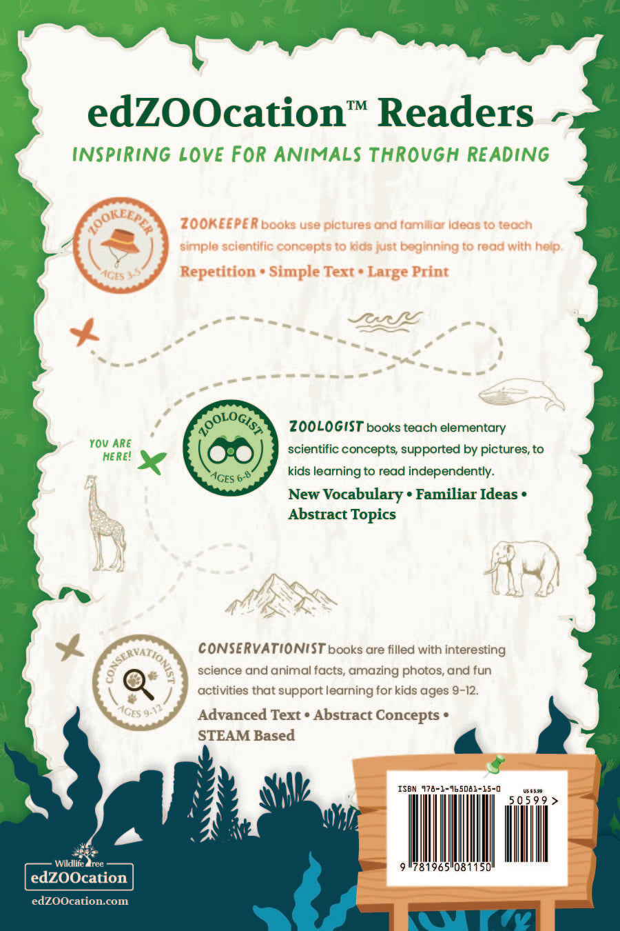 Whale Sharks edZOOcation Zookeeper Book - Paperback