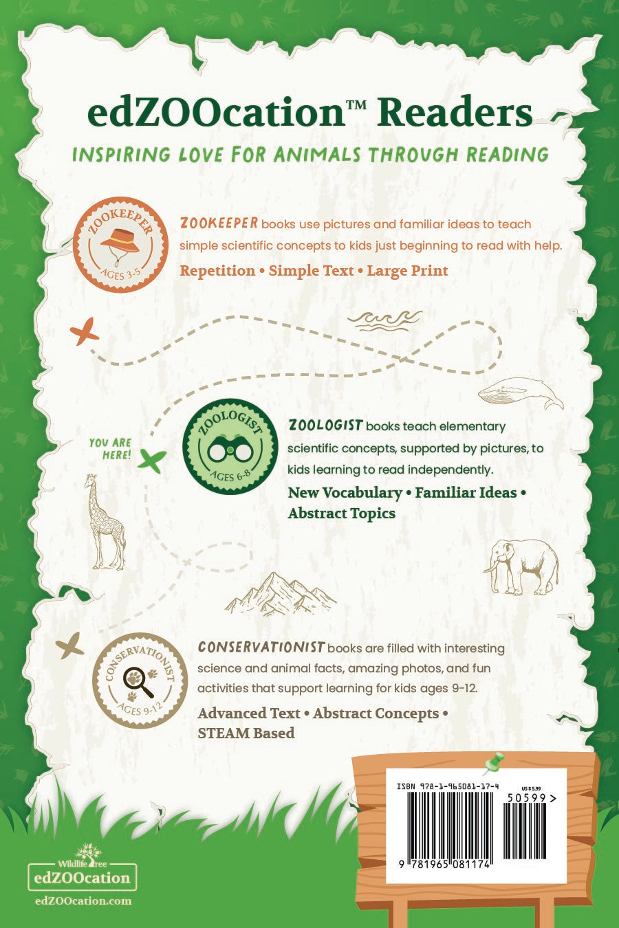 Lions edZOOcation Zoologist Book - Paperback