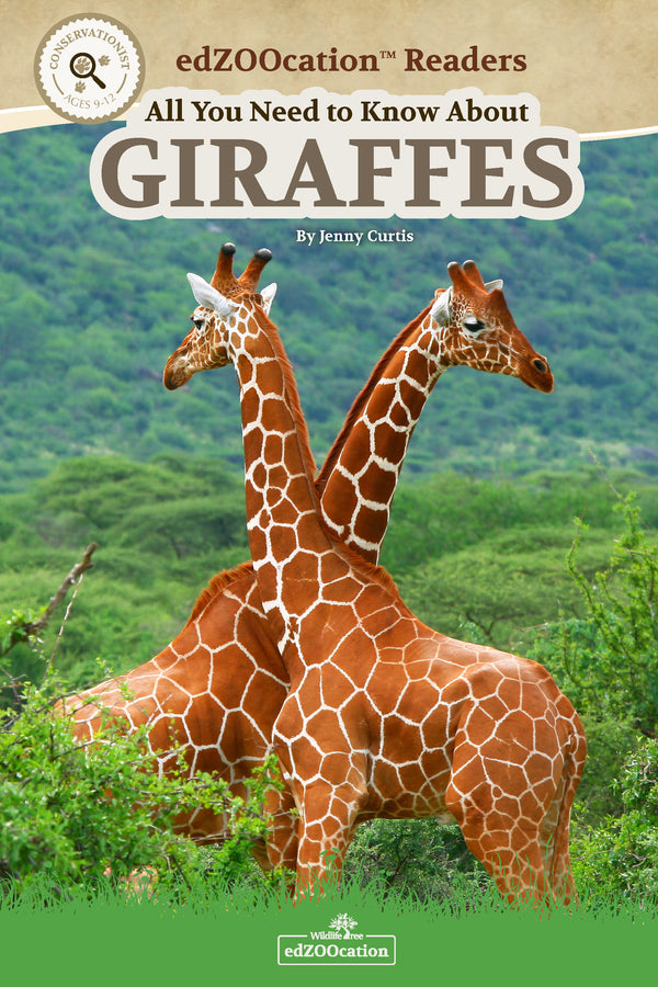 Educational book on giraffes