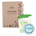 Animal Discovery Guide with animal reports on a white background